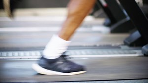 Man Running on Treadmill | Free Stock Video Footage