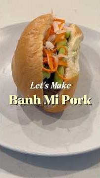 Banh Mi | Vietnamese Pork Sandwich 🥖 #banhmi #vietnamesefood #homemade