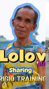 301K views · 6.8K reactions | Coach Loloy 63yrs old shares what is a RIGID Training for an Elite Runner. Let's hear Coach Loloy!! 類酪❤️‍♂️‍♀️ Train & Run with Coach Loloy Session - Saturday 5AM - 7AM - Sunday 4PM - 6PM #CoachLoloy #ProgramForNewbieRunners #RundomTalksWithSoybitz #SpectrumRunners #spectrumrunnersphilippines | Rundom Talks With Soybitz | Facebook