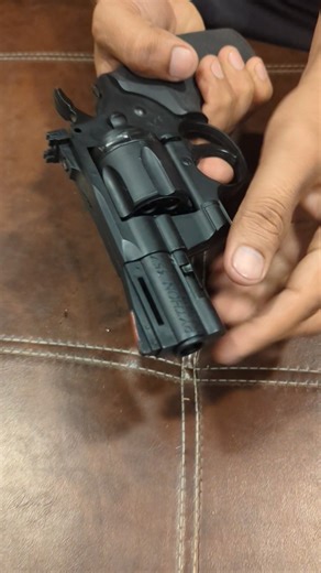 Airsoft Revolver That Looks Identical To Real Steel #airsoft #gear #replica