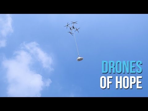 Drones of Hope | Tình nguyện viên dùng drones chung tay hỗ trợ bão lũ