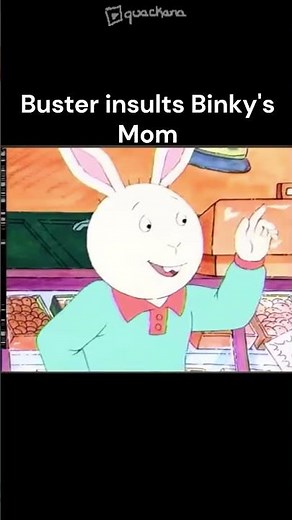 Buster Baxter insults Binky Barnes' mom #arthur #90s #nostalgia #funny #memes