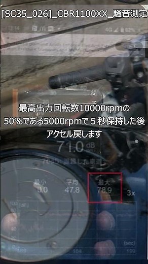 [SC35_026]_CBR1100XX_騒音測定