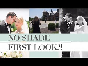 How to Photograph a First Look with No Shade | Real Wedding Day Behind the Scenes