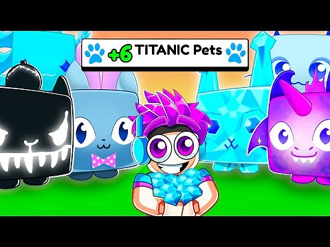 How I Got *EVERY* New Titanic in Pet Sim 99 Easter Update...
