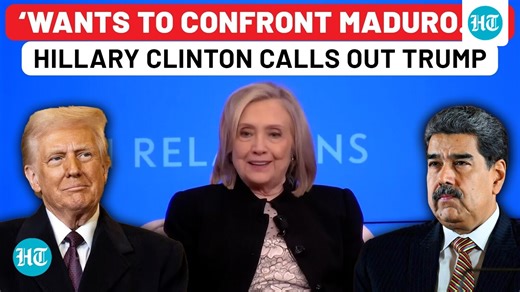 Hillary Clinton blasts Trump over Venezuela boat attacks; ‘US wants to intimidate Maduro into…’