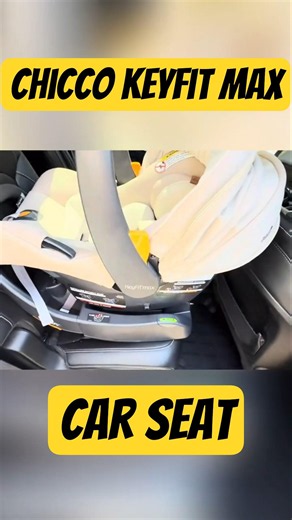 Putting in a Chicco KeyFit Car Seat! (It's Actually Simple) #shorts #carsafety #parents