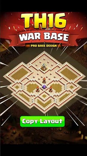 Best TH16 War Base | Perfect for CWL!