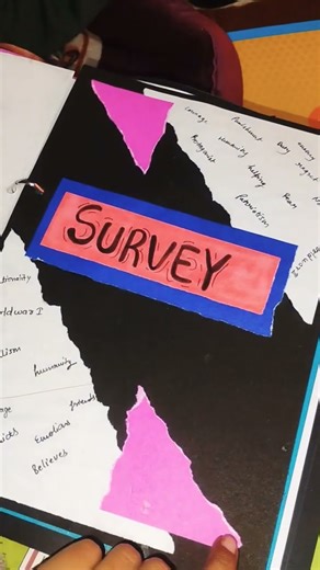 *English Project File decoration 🌷💗💫#shorts #decoration #filedecorationideas