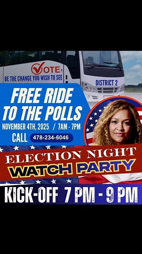 VOTE TODAY!!ELECTION DAY 2025!! @highlight | Arlene Simmons