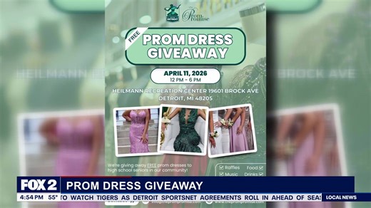 The Prom Promise accepting donations, hosting prom dress giveaway for seniors