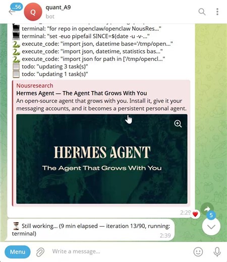 最近一直在折腾 OpenClaw 和 Hermes Agent，查找各种资料对比，忽然看到一个高频出现的爬虫工具 XCrawl。深入了解后发现这真是个特别 cool 的产品，几乎把各种爬虫工具的优势都集合到一起了。以前我自己在网上查找各种搜索技能，手动优化搜索策略，还专门写了篇 3 万浏览量的搜索优化文章……但现在 XCrawl 基本全搞定了。最让我惊喜的是它的防反爬能力——内置高质量住宅代理池 + 智能指纹技术，任务成功率稳定在 90% 以上。要是自己搭建这套系统，光是代理池的成本就很恐怖了。和 OpenClaw 完美适配我直接在 OpenClaw 和 Hermes 上一键配置了 XCrawl 的 skills，包括 scrape（单页抓取）、map（站点地图）、crawl（批量爬取）、search（搜索结果获取）和 SERP（深度搜索数据）。同一个 API key 就能搞定所有场景，输出格式统一是 Markdown 或 JSON，可以直接喂给 LLM 处理，完全不需要二次清洗数据。几个特别实用的功能Scrape 是我用得最多的，输入一个 URL 就能提取页面内容，支持动态 JS 加