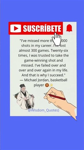 Michael Jordan's Powerful Quote on Success | Motivation to Never Give Up 🏀✨