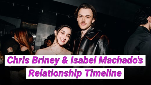 It's no secret that we're all big fans of Christopher Briney — but did you know he might be engaged? Here's his adorable relationship timeline with longtime girlfriend, Isabel Machado. #chrisbriney #isabelmachado #engagement #celebritycouple #thesummeriturnedpretty | Brit Co