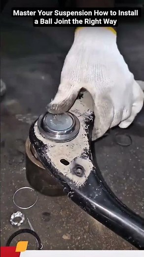 Master Your Suspension How to Install a Ball Joint the Right Way #shorts #mechanic