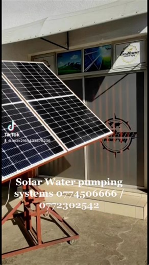 5.5K views · 33 reactions | We move water the solar way, from as little as 200usd you can get your self a pumping kit | Kumusha Solar | Facebook