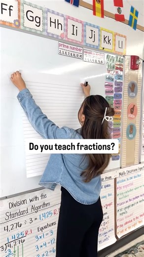 Holly Alexander on Instagram: "Comment 💖YES💖 for the link to make this exact anchor chart with your class AND get the interactive notes pages for students to follow along! ✏️Teacher tip Instead of teaching equivalent fractions as a rule, guide students to discover that multiplying a fraction by 1 keeps the value the same because of what the Identity Property states. Have them use models and reasoning to prove the fraction stays the same, not just “do the steps.” If they are still having troubl