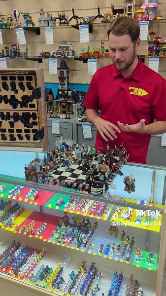 Giant LEGO Chess? We found it at Bricks & Minifigs in Richmond, Virginia! (Sponsored) #lego #richmondva #legotiktok