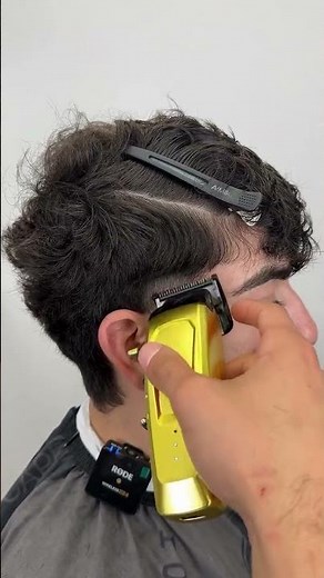 Low Taper Fade Tutorial with Curls on Top Clipper Cut #fade #barber #taper