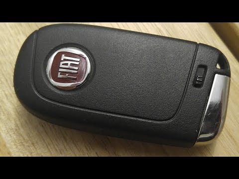 Fiat Key Fob Battery Change / Replacement - EASY DIY