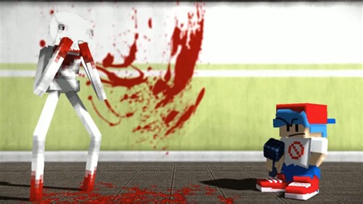 " Scopophobia " (Vs Scp 096) Friday Night Foundation' (Minecraft FNF Animation)