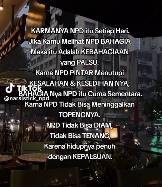 NPD & Karmanya. #korbannpd #NPD #edukasinpd #narsistic #npdsurvivor #npdabusesurvivor #narsisticpersonalitydisorder #mentalhealth #playingvictim #fypシ゚ #4u #fypage
