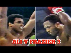 🔥 Muhammad Ali (USA) vs Joe Frazier (USA) 3 | Full Fight Highlights, Knockout, HD