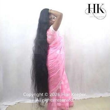 Sniffing My Silky Floor Length Hair | The Aroma of Long Hair: Silky 5ft Mane Play | My Hair Scent