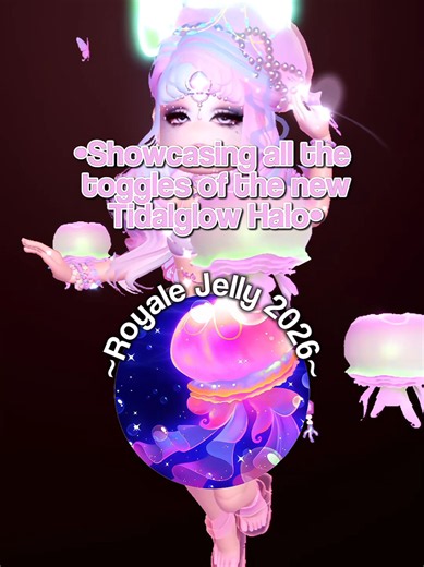Here is the very asked video of halo toggles for the Royale Jelly Tidalglow Halo!🌊🪼 | @₊⋆☾✧lacyੈ✩₊˚ #heylacyy #royalehigh #royalehighroblox #roblox #robloxfyp