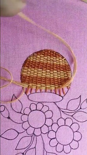 Beautiful Flower bouquet 💐 Embroidery for beginners