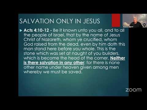 Bible Study at the Hope Church with Gladstone McLean