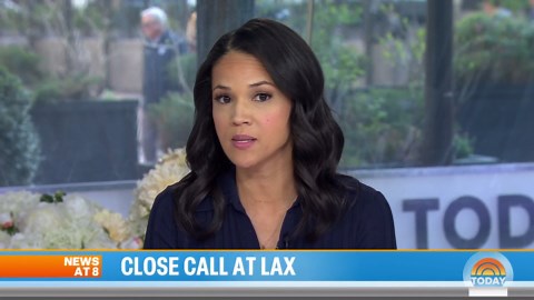 Frontier Jet Slams on Breaks to Avoid 2 Trucks on LAX Runway