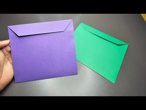 Origami envelope big | large origami envelope | big paper envelope | how to make big paper envelope