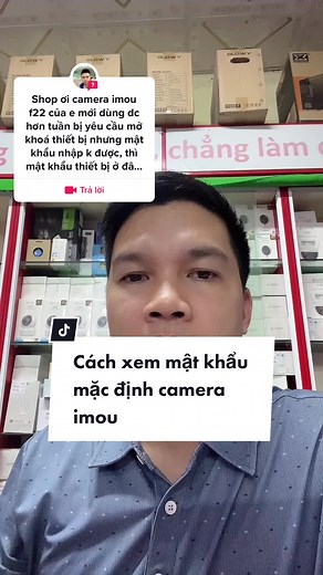 Cách xem mật khẩu mặc định camera imou