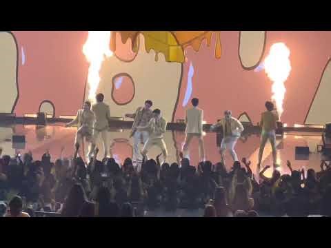 BTS Performs Butter AMAs 2021 Fancam