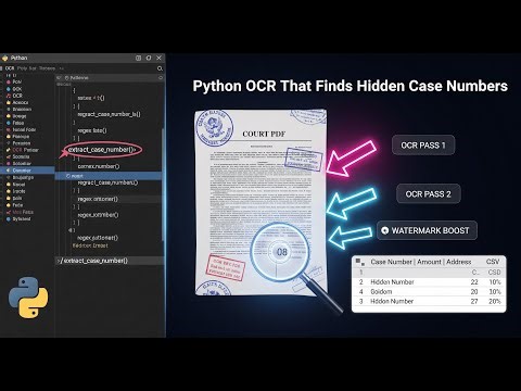 I Built a Powerful Python OCR System That Never Misses A Data #PythonAutomation #OCR #WebScraping