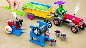 23K views · 292 reactions | Tractor making mini Sugarcane Juice Machine | Kids Toy TV | Facebook