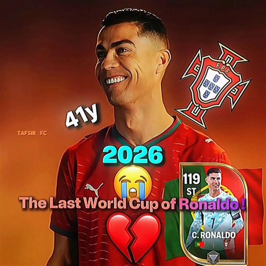 Ronaldo's first and Last World Cup 😭💔