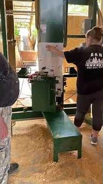 Auto Heat Sealing Shavings Bagger | HWP Shavers