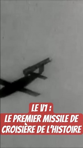 Le V1 : le premier missile de croisière de l’Histoire #shortvideo