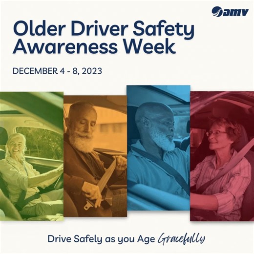 Advancing age can bring impairments that affect driving ability. Drivers age 70 and older have higher fatal crash rates per mile traveled than middle-aged drivers. December 4-8 is Older Driver Safety Awareness Week. The Virginia Department of Motor Vehicles provides the following information to help support and inform older drivers: https://www.dmv.virginia.gov/safety/programs/mature-driver | Newport News Police Department