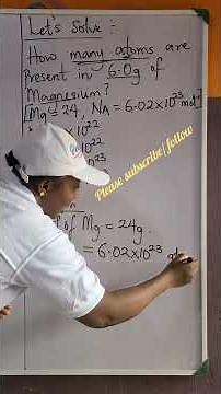 Stoichiometry. Mass-moles calculations involving number of particles