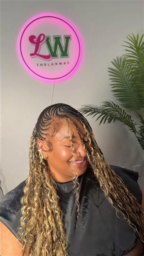 A good wash+ fresh set of braids for vacation🏖️👙🧖🏾‍♀️ #vacationstyle #blondehair #puntacana