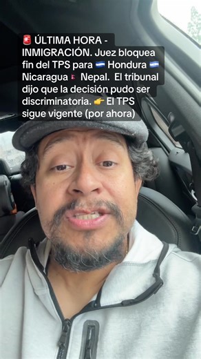 🚨 NOTICIA IMPORTANTE SOBRE TPS 🚨 Un juez federal bloqueó el intento de terminar el TPS para personas de Honduras, Nicaragua y Nepal. Esto significa que la protección sigue vigente, al menos por ahora. ⚖️ Esta decisión puede impactar miles de casos de inmigración. 📌 No asumas que estás a salvo — revisa tu situación legal. #TPS #TPSHonduras #TPSNicaragua #TPSNepal #Inmigración