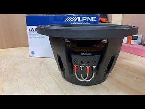 Alpine SWR-12D4 Product Preview