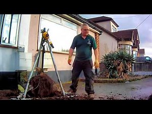 tree stump removal using a winch