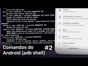Comandos do Android (adb shell) #2