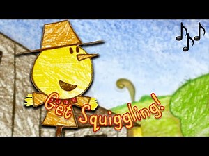 How to Draw a Scarecrow and Monkey | Get Squiggling!