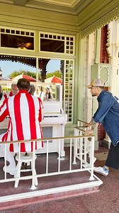 1.2M views · 24K reactions | When the day and night music icons of Main Street, USA meet... 凉✨ #HappilyEverAfter #JordanFisher #WaltDisneyWorld | Disney Parks | Facebook