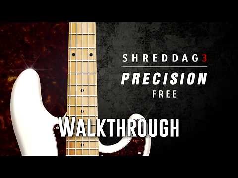 Shreddage 3 Precision FREE - Virtual Bass Instrument for Kontakt (Walkthrough)